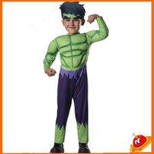 🟢 Costume Hulk per Bambino