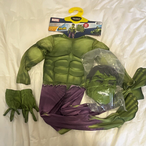 Costume hulk petto muscolare - costume,